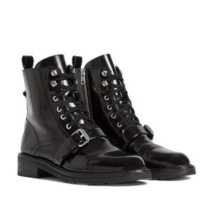Like New! All Saints Donita Lace up boots, size 37